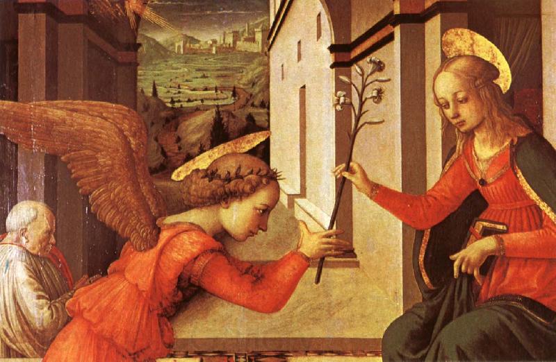 LIPPI, Filippino The Annunciation